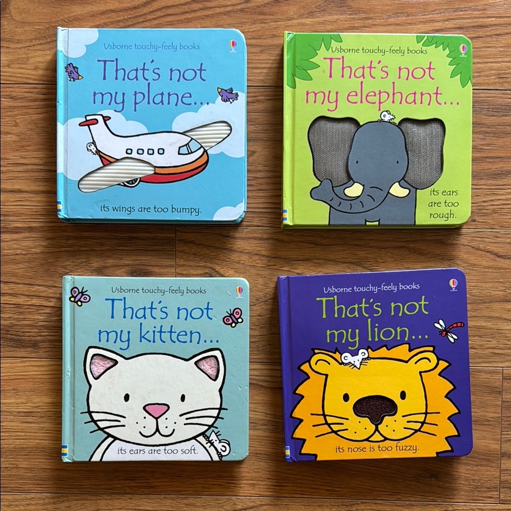 Usborne Touchy-Feely Books Set
